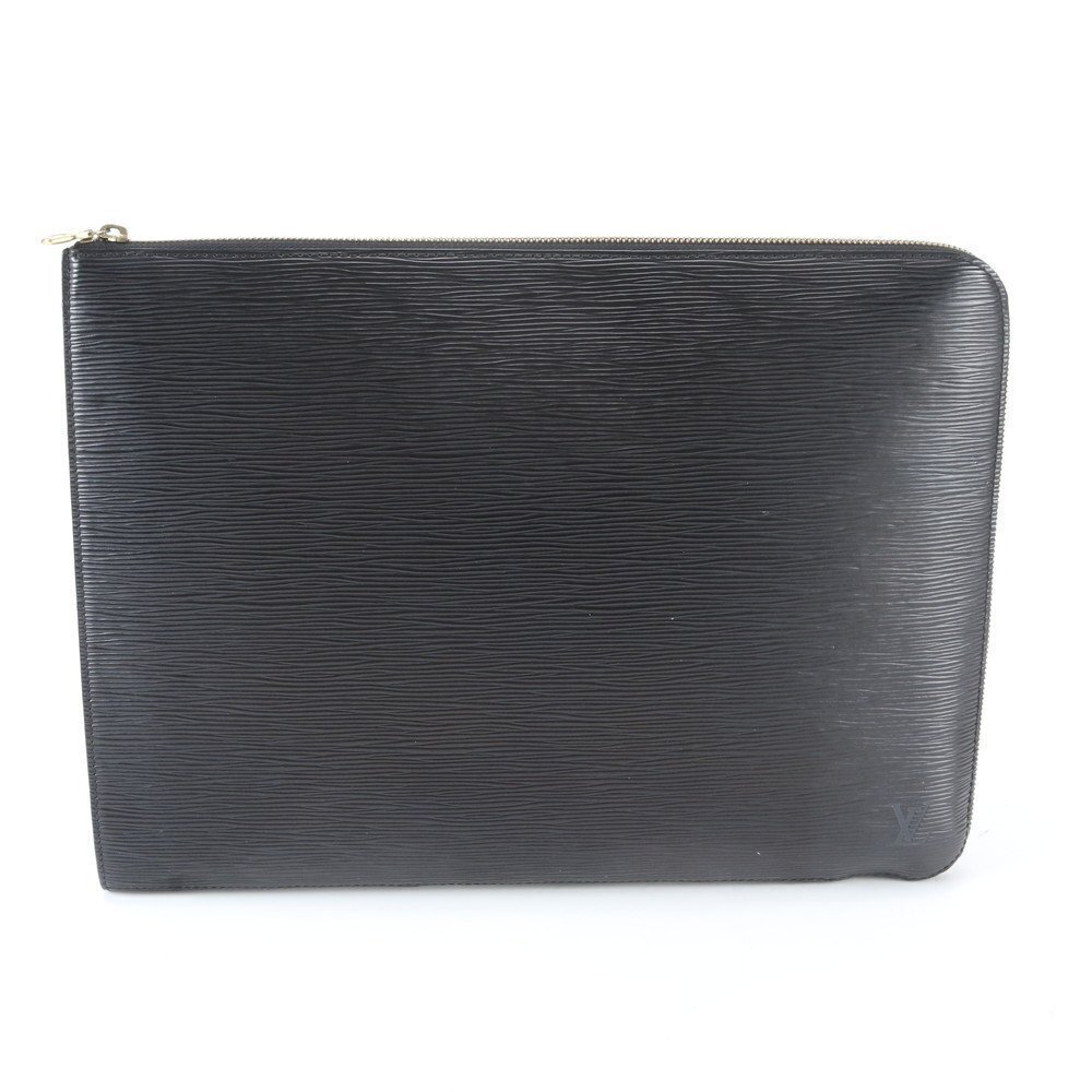 Louis Vuitton Epi Pochette Documents Leather Shoulder Bag Pouch Clutch
